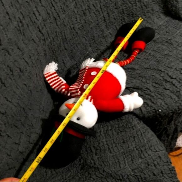 NWT Sitting Stuffed Snowman - Picture 6 of 7